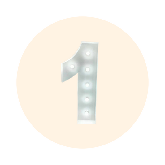 LIGHT UP NUMBER - 1