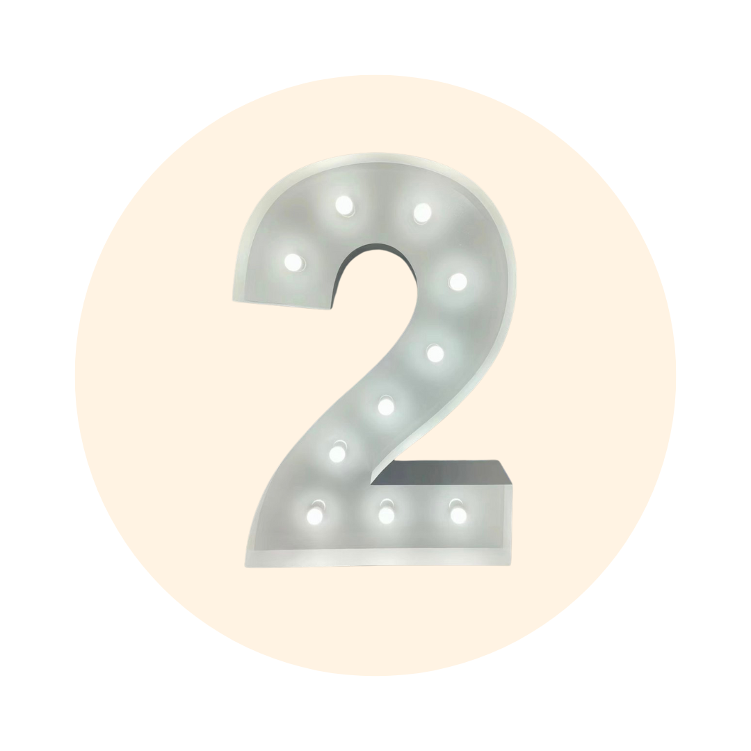 LIGHT UP NUMBER - 2