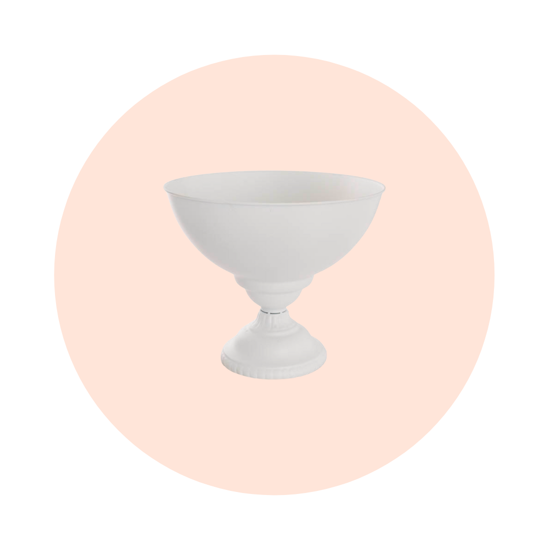 MEDIUM URN - WHITE