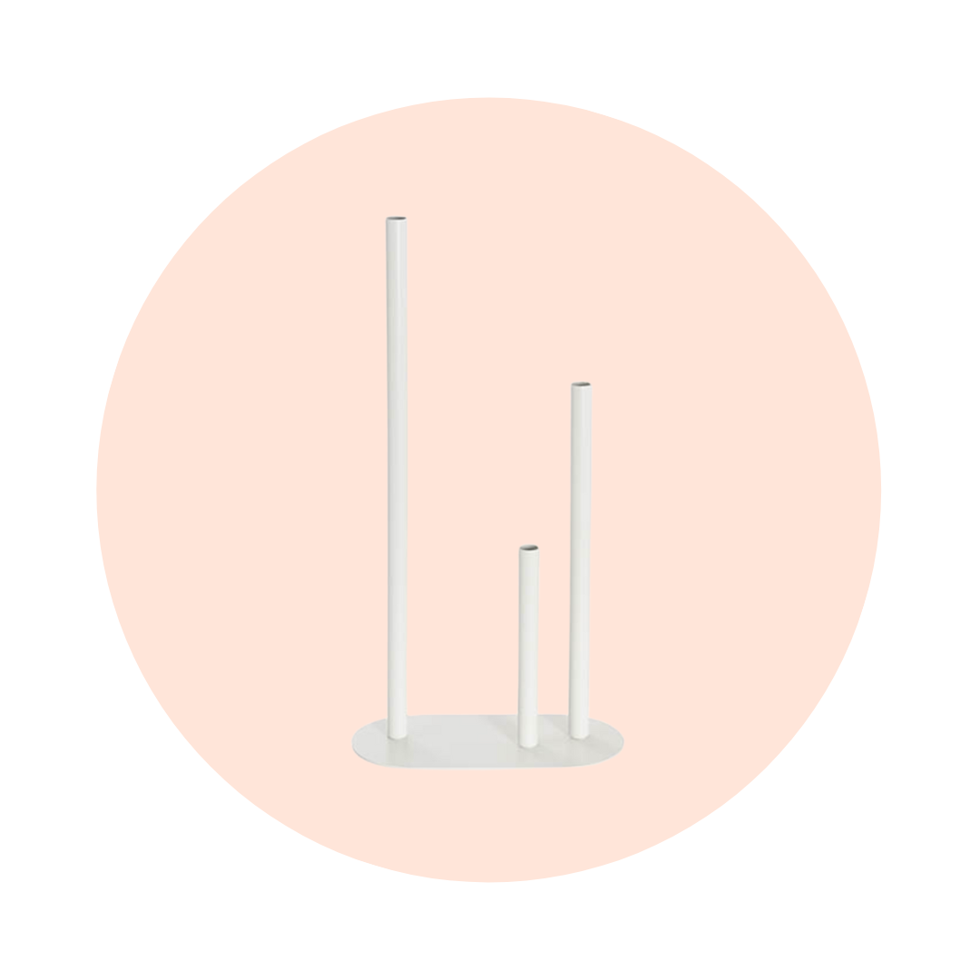 TRIO BUD VESSEL - WHITE