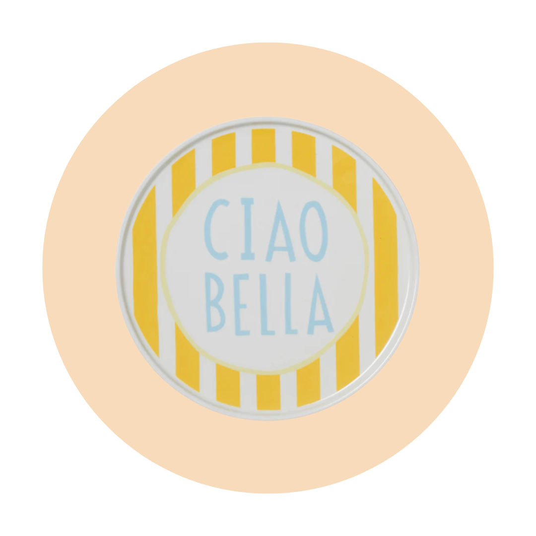 DINNER PLATES - ITALIAN WORDS