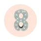 LIGHT UP NUMBER - 8