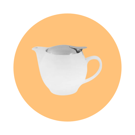 TEA POTS - WHITE