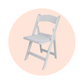 ADULT CHAIRS - WHITE