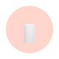 SMALL RIPPLE PLINTH - WHITE