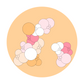 BALLOON GARLAND - LARGE