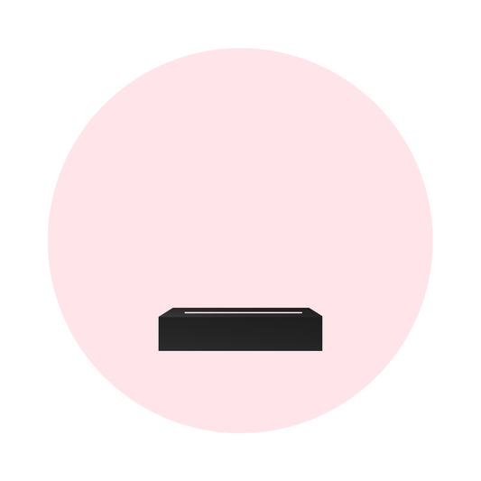 A1 SIGN BOX STAND - BLACK