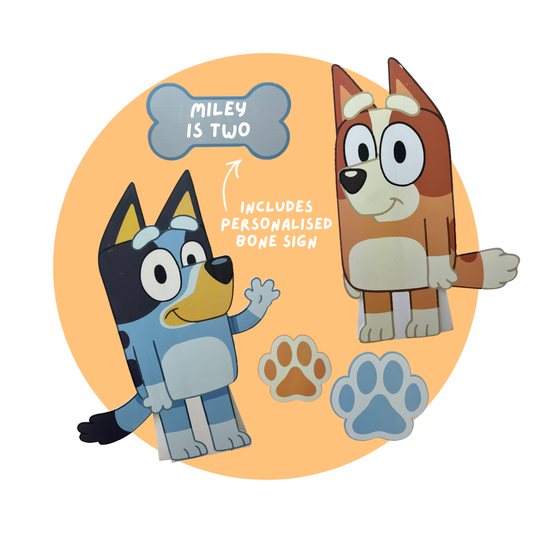 BLUEY CUT OUTS